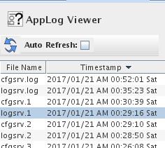 Log File Selector