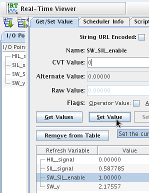 Switching between HIL- and SIL-testing